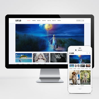 响应式相册图片壁纸网站模板下载 探索我