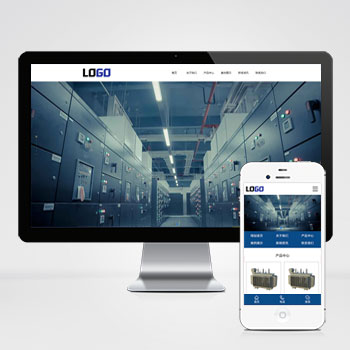 大气滚屏电气电力设备网站模板下载 免费